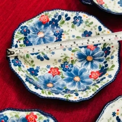 The Blue Ethnic Series (24 piece plate set)