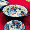 The Blue Ethnic Series Bowl (with handle)