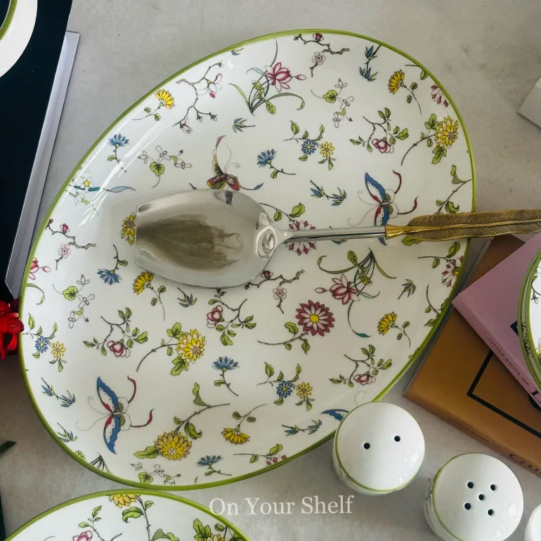 The Botanical Breeze Dinner Set (83 Piece Dinner Set for 8)