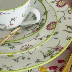 The Botanical Breeze Dinner Set (83 Piece Dinner Set for 8)