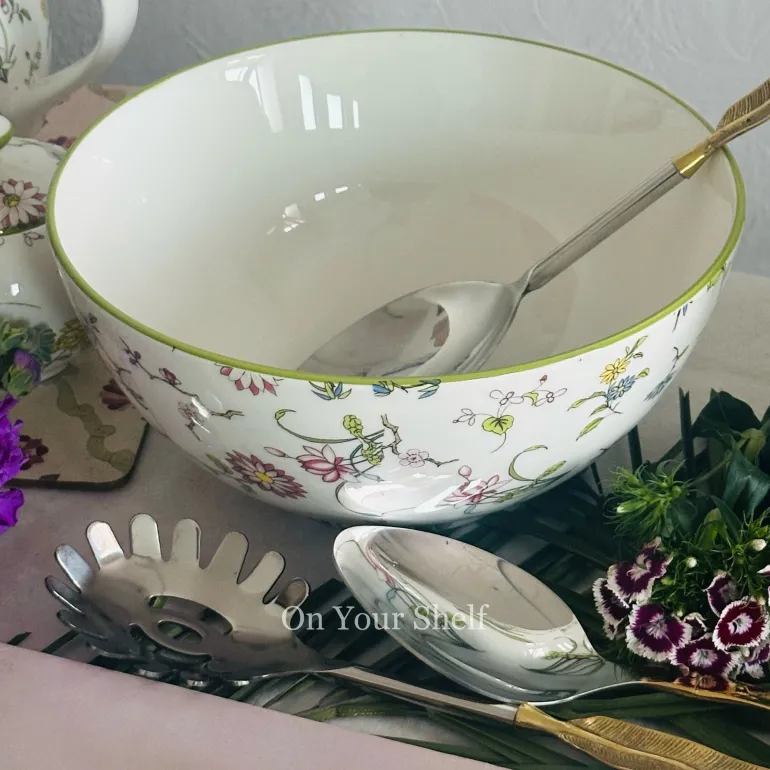 The Botanical Breeze Dinner Set (83 Piece Dinner Set for 8)