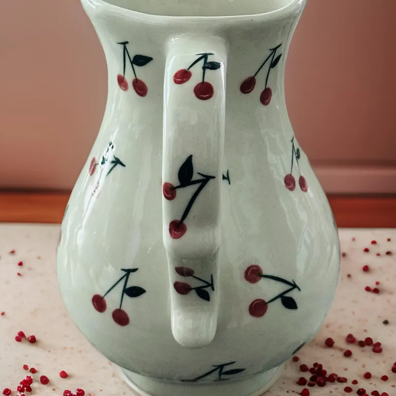The Cherry Series Jug (Comes With The Box)