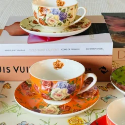 The Duchess’s Bloom In Yellow (set of six cups and saucers)