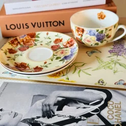 The Duchess’s Bloom In Yellow (set of six cups and saucers)