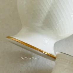 The Embossed Charm Mugs Gold/Silver