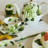 The Emerald Magnolia (24 Piece Tea Set)