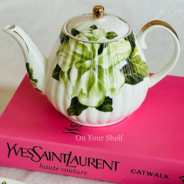 The Emerald Magnolia (24 Piece Tea Set)