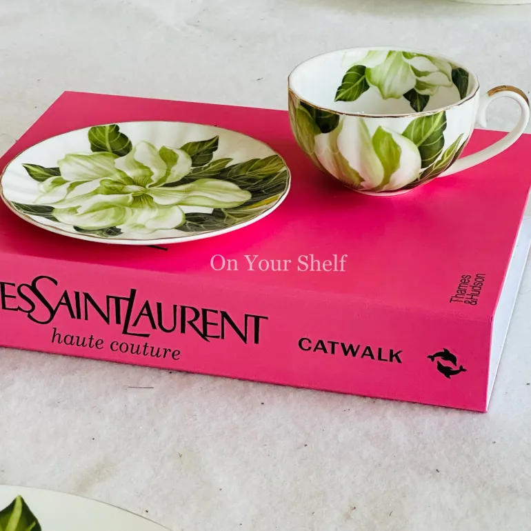 The Emerald Magnolia (24 Piece Tea Set)