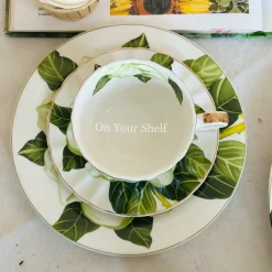The Emerald Magnolia (24 Piece Tea Set)