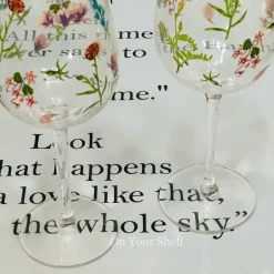 The Faraway Meadows Stem Glasses (Set Of Two Glasses)