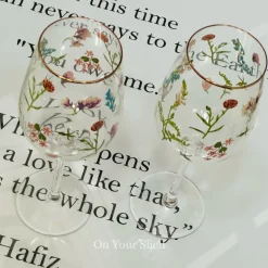 The Faraway Meadows Stem Glasses (Set Of Two Glasses)