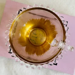 The Golden Halo Set (set of six cups and saucers)