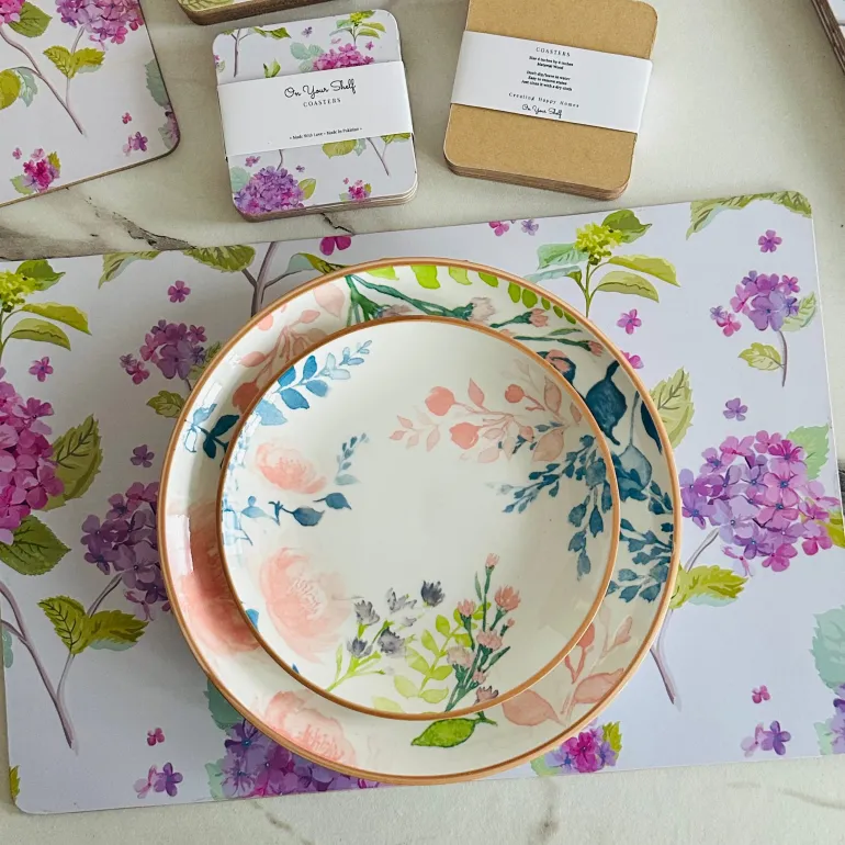 The Hydrangea Haven Coasters (Pack Of Six)
