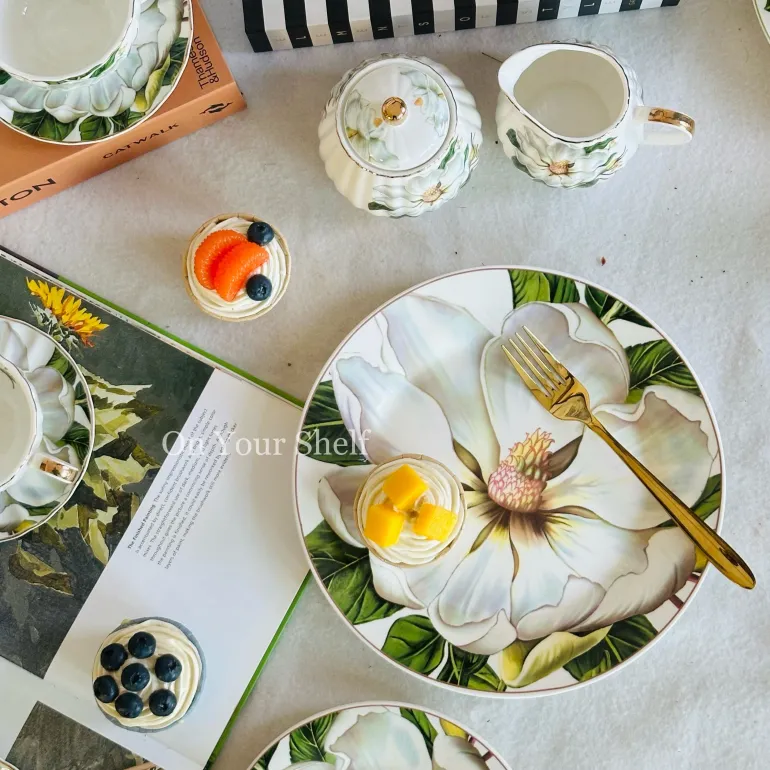 The Magnolia Grace (24 Piece Tea Set)