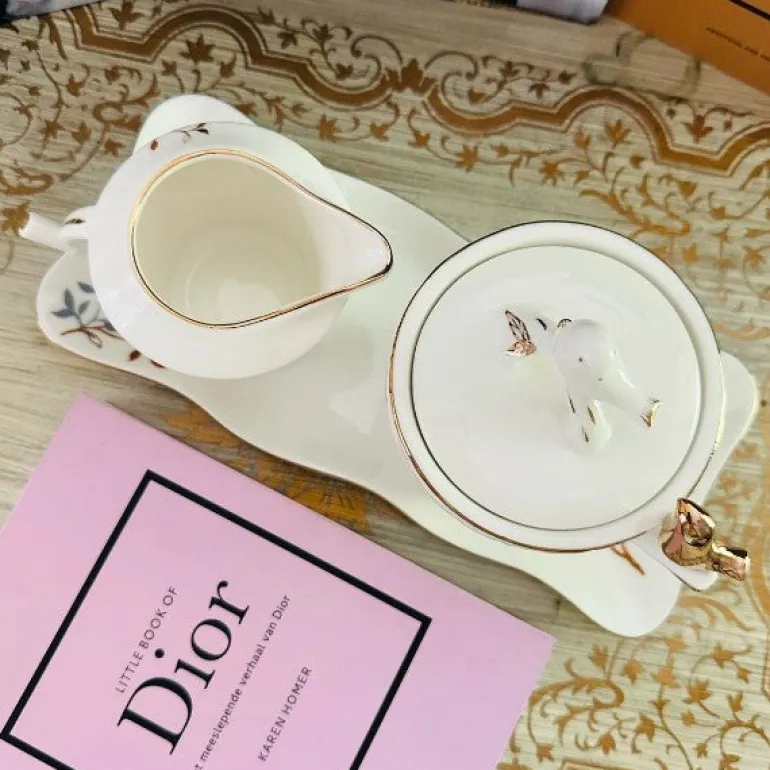 The Nightingale Series Sugar & Milk Pot