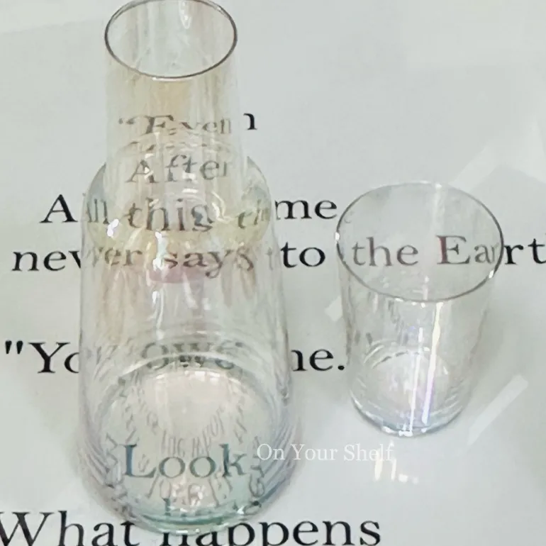 The NightStand Set (One Glass/One Water Container)