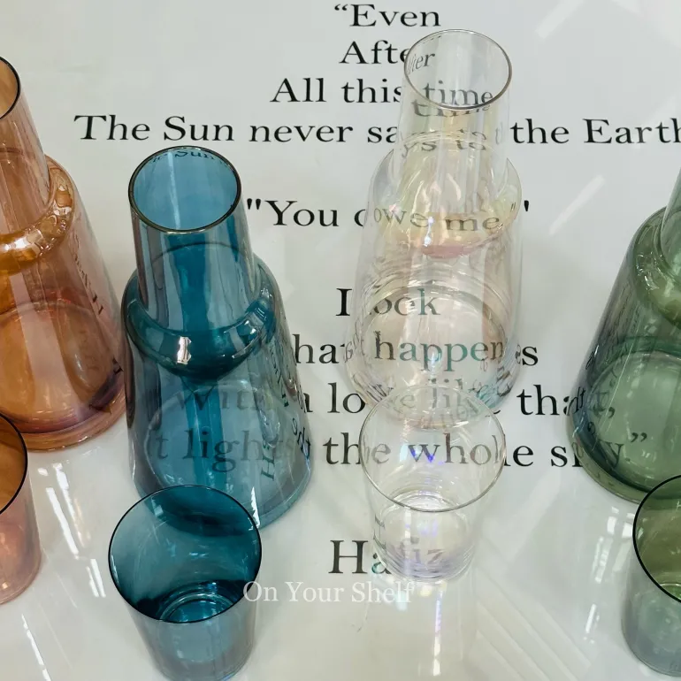 The NightStand Set (One Glass/One Water Container)