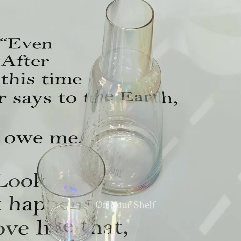 The NightStand Set (One Glass/One Water Container)