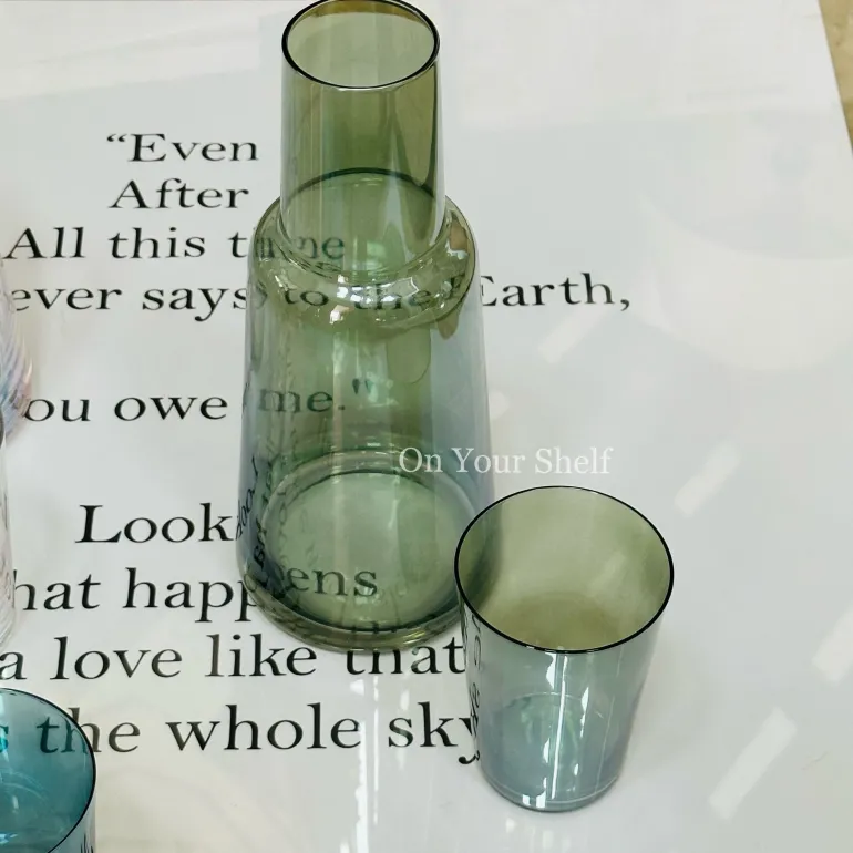 The NightStand Set (One Glass/One Water Container)