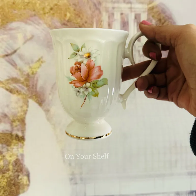 The Peony Daisy Charm Mug
