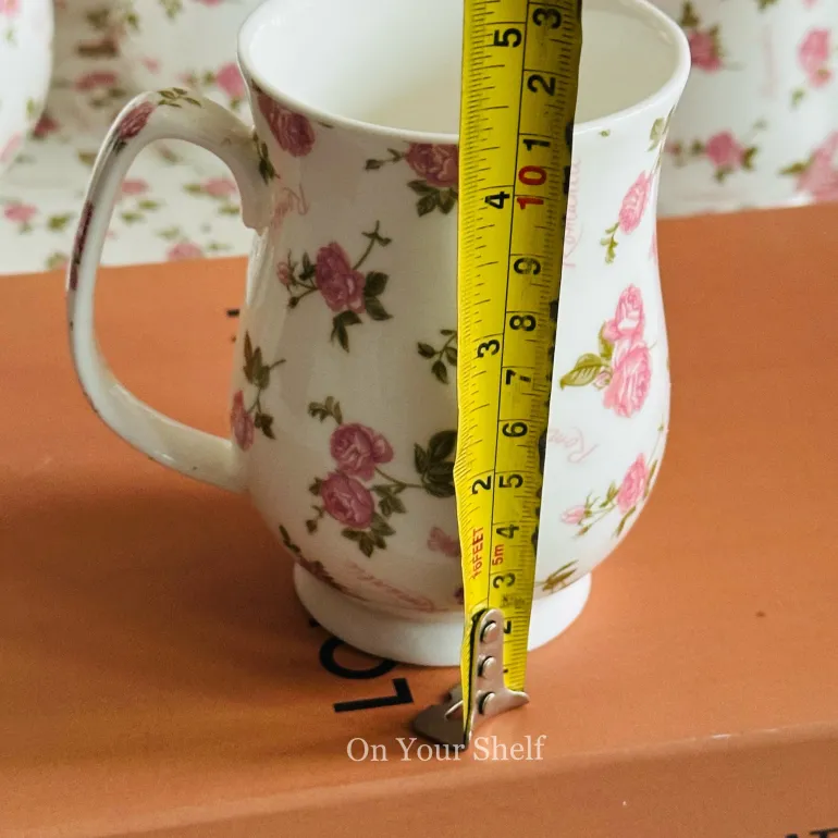 The Pink Love Affair (six mugs, one teapot, one tray)