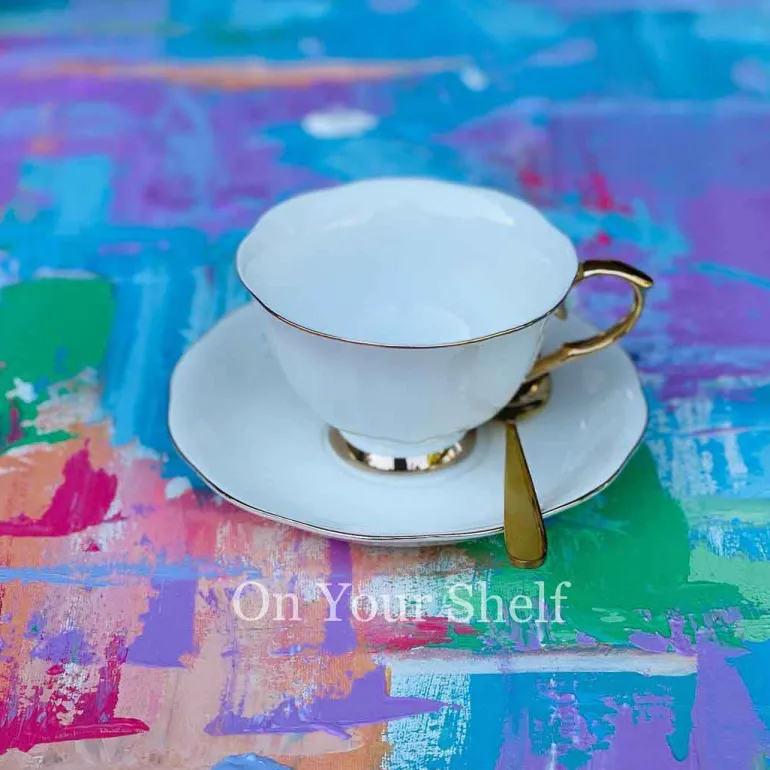 The Plain White 24 Piece Tea Set