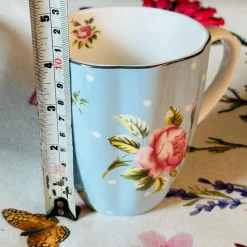 The Queen Garden Series - Rosa Cerulean (single mug)