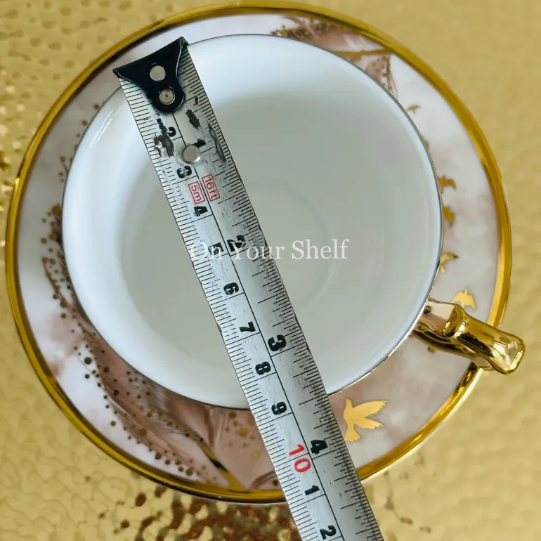 The Soaring Elegance TeaCups (Set Of Six Cups & Saucers)