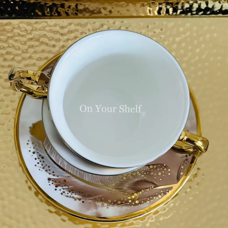 The Soaring Elegance TeaCups (Set Of Six Cups & Saucers)