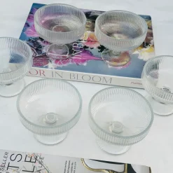 The Veil Dessert Bowl (with stem, set of six)