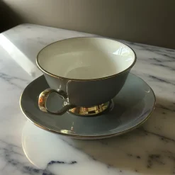 The Velvet Mist Tea Duo (Set Of Six TeaCups & Saucers)