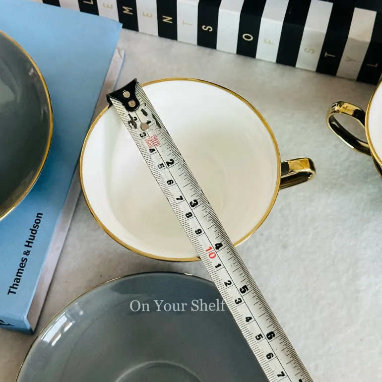 The Velvet Mist Tea Duo (Set Of Six TeaCups & Saucers)