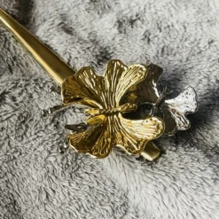 Turkish Serving Ladle/Spoon In Gold (single piece)