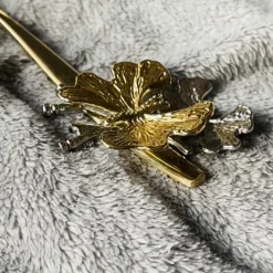 Turkish Serving Ladle/Spoon In Gold (single piece)
