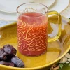 Urdu Calligraphy Glass Mugs (set of six)