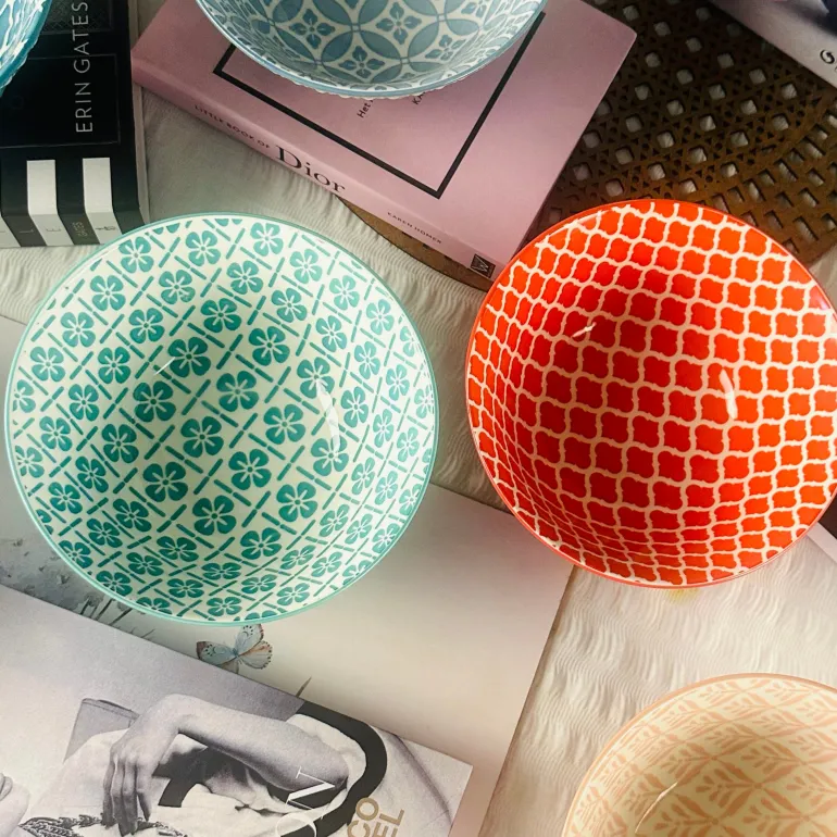 Vibrant Delight (set of six bowls)
