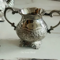 Victorian German Silver Elegance Set (Set Of Three)