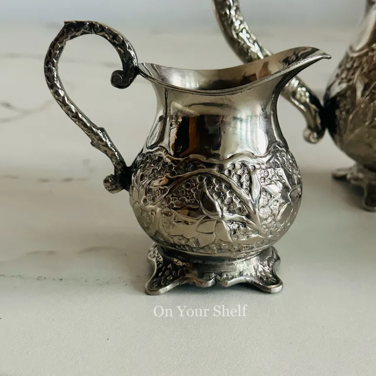 Victorian German Silver Elegance Set (Set Of Three)