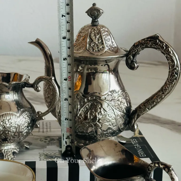 Victorian German Silver Elegance Set (Set Of Three)