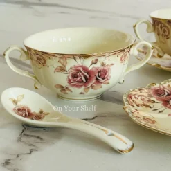 Victorian Rose Splendor Soup Set (23 Pieces)