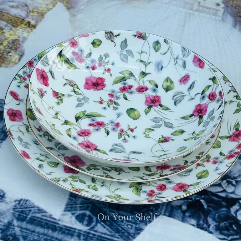 Vine Petals Plates & Mugs