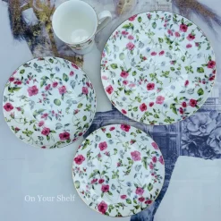 Vine Petals Plates & Mugs