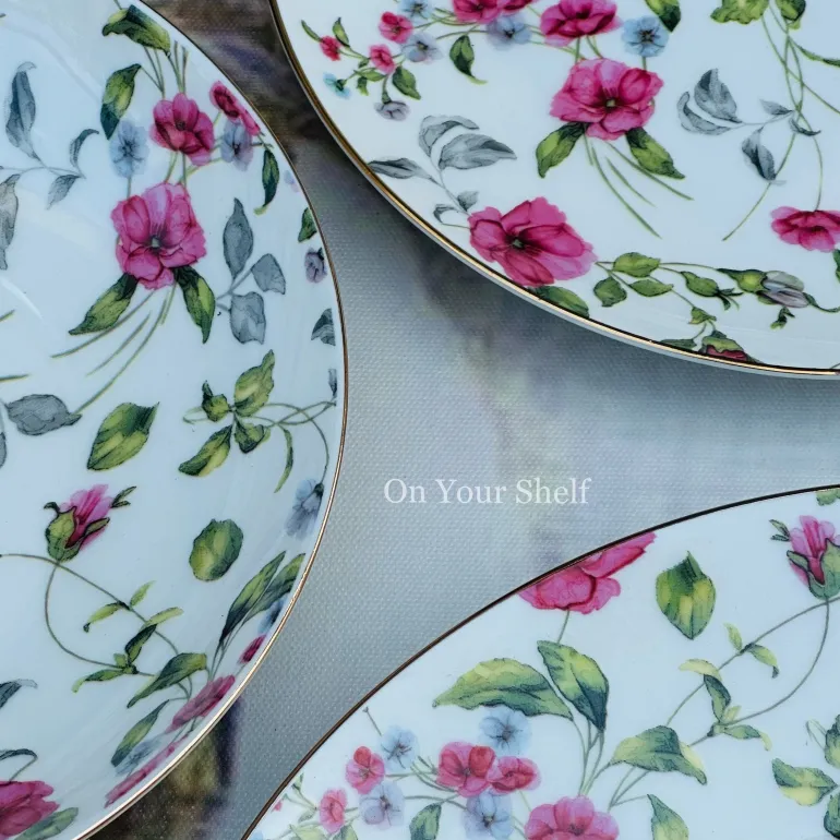 Vine Petals Plates & Mugs