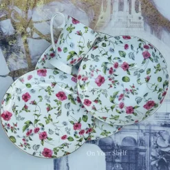 Vine Petals Plates & Mugs