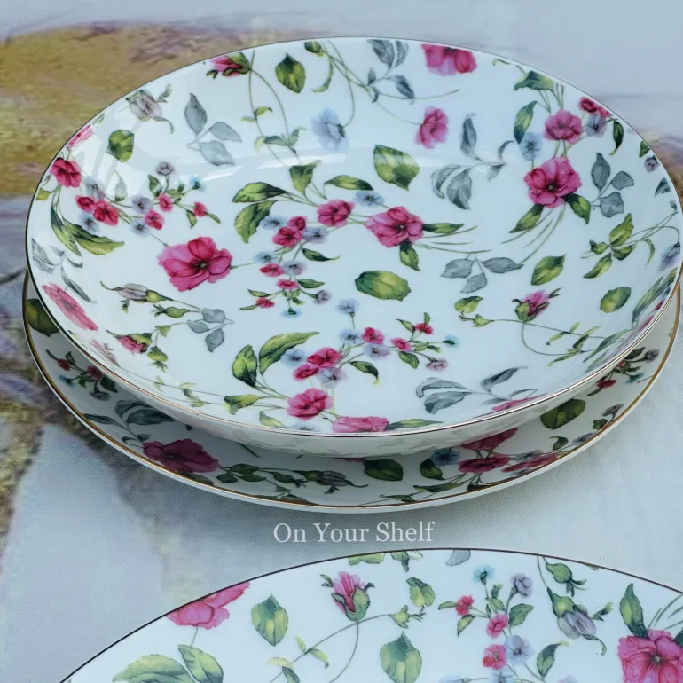 Vine Petals Plates & Mugs