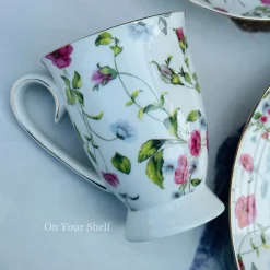 Vine Petals Plates & Mugs