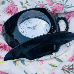 WhimsiTea Time Clock (black)