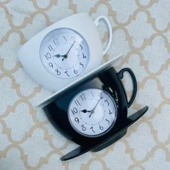 WhimsiTea Time Clock(white)