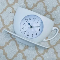 WhimsiTea Time Clock(white)