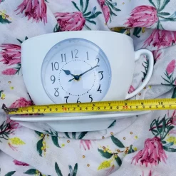 WhimsiTea Time Clock(white)